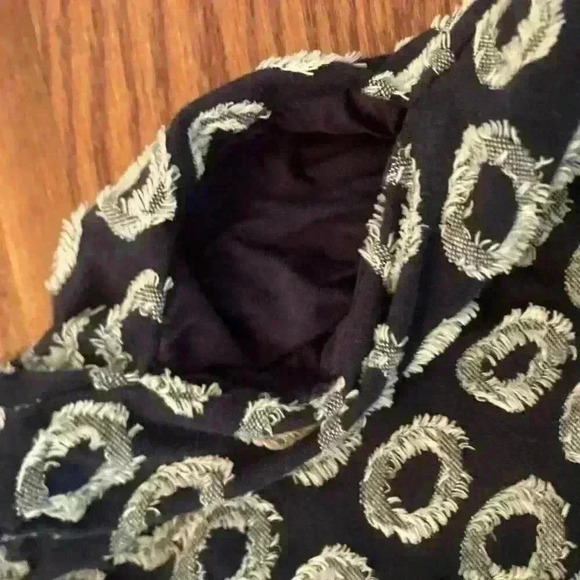 Maeve Anthropologie Dress Size XS Petite Texture Dot Empire Baby Doll Mini Dress - Picture 5 of 7